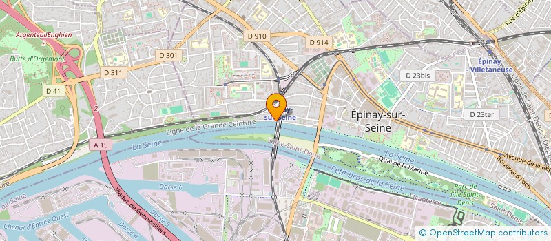 localisation de l'entreprise FRANCIBAT à EPINAY-SUR-SEINE