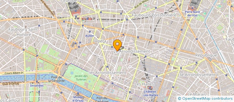 localisation de l'entreprise FRANCIBER HOMERTIS SARL à PARIS