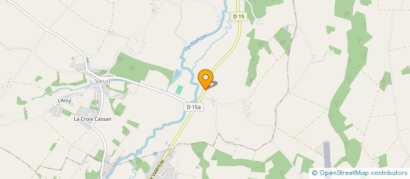 localisation de l'entreprise FRANCIERE MICHEL COMPTETITION à VEUIL