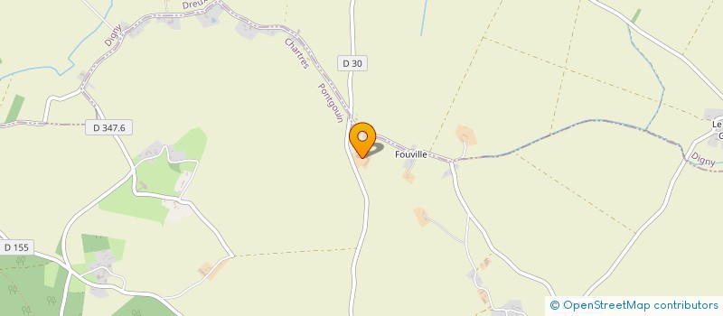 localisation de l'entreprise FRANCIGNY RENOVATION à PONTGOUIN