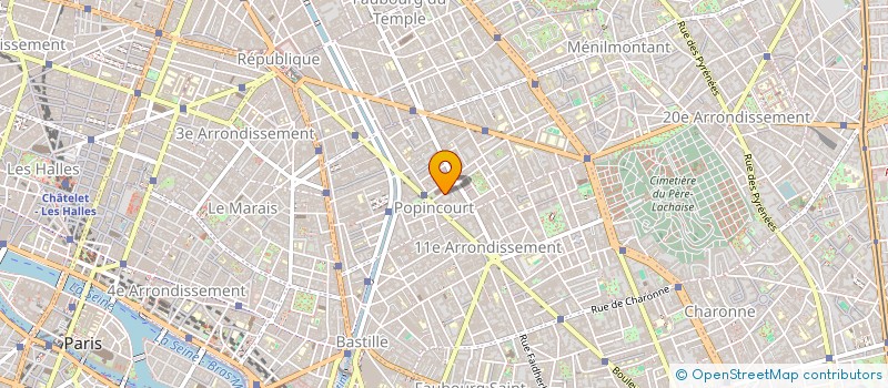 localisation de l'entreprise FRANCILCOM  PARIS