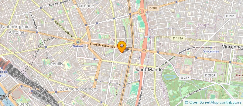 localisation de l'entreprise FRANCILIENNE  D'ENTRETIEN  ET SERVICES  PARIS