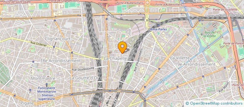 localisation de l'entreprise FRANCILIENNE D'HABITATION  PARIS