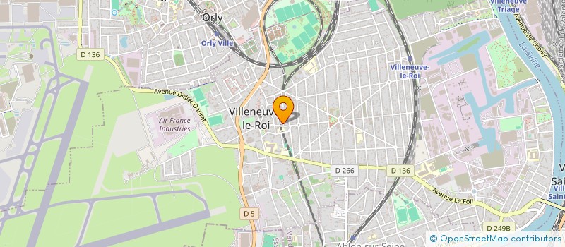 localisation de l'entreprise FRANCILIENNE DE DEBARRAS à VILLENEUVE-LE-ROI