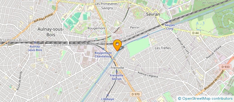 localisation de l'entreprise FRANCILIENNE DE RAVALEMENT ET ISOLATION à SEVRAN