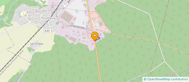 localisation de l'entreprise FRANCILIENNE DES JEUX à VILLERS-COTTERETS