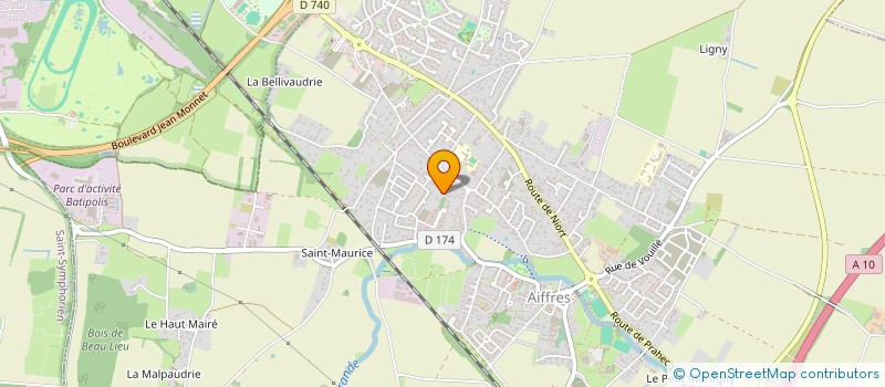 localisation de l'entreprise FRANCILLON FRAPPIER  AIFFRES