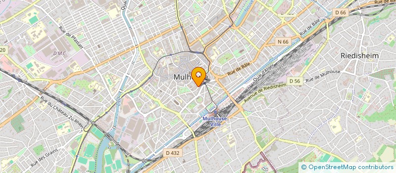 localisation de l'entreprise FRANCINE à MULHOUSE