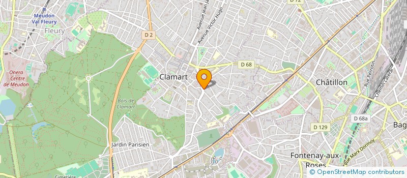 localisation de l'entreprise FRANCIS AUTO 92 à CLAMART