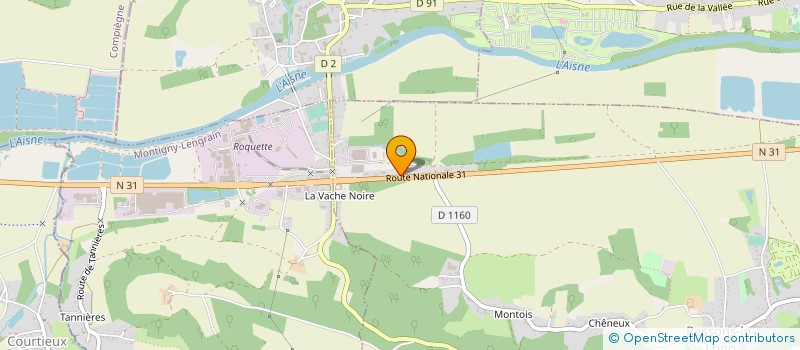 localisation de l'entreprise FRANCIS CAGNIARD SERVICES à RESSONS-LE-LONG
