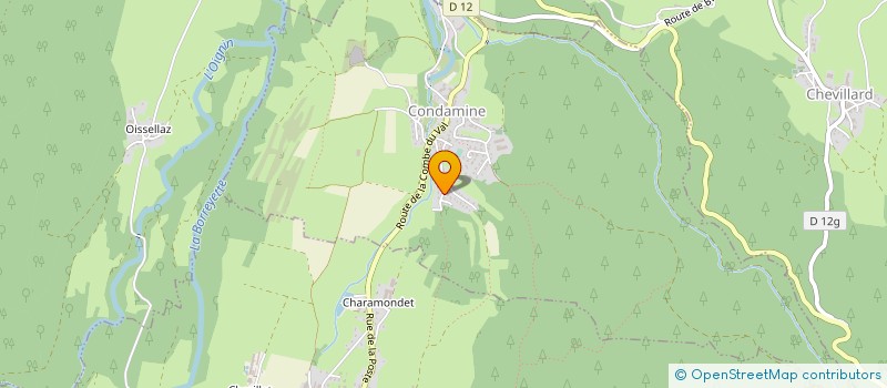 localisation de l'entreprise FRANCIS COUDERC ELECTRICITE  CONDAMINE