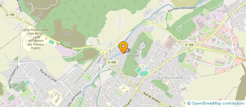 localisation de l'entreprise FRANCIS ET GEORGETTE  BRUAY-LA-BUISSIERE