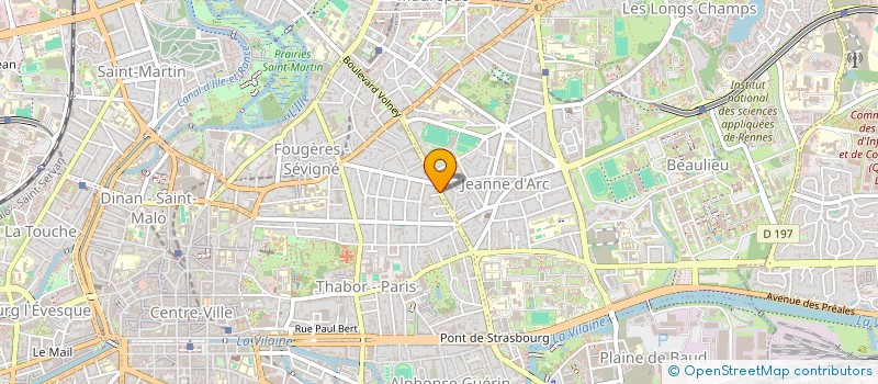 localisation de l'entreprise FRANCIS FAMILY  RENNES