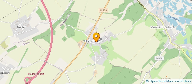 localisation de l'entreprise FRANCIS FREVILLE à QUESNOY-LE-MONTANT