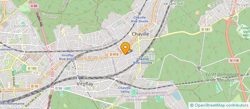 localisation de l'entreprise FRANCIS GUILLEMOT CONSEIL à CHAVILLE