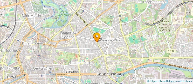 localisation de l'entreprise FRANCIS INVEST  RENNES