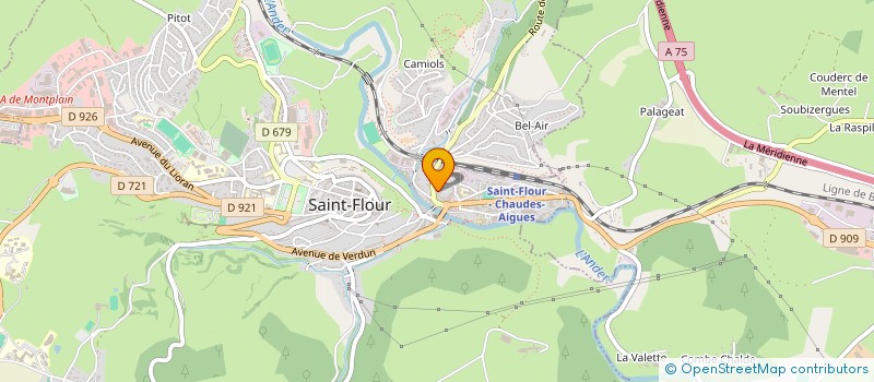 localisation de l'entreprise FRANCIS ISA à SAINT-FLOUR