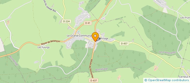 localisation de l'entreprise FRANCIS JOLY HOLDING  BONNETAGE