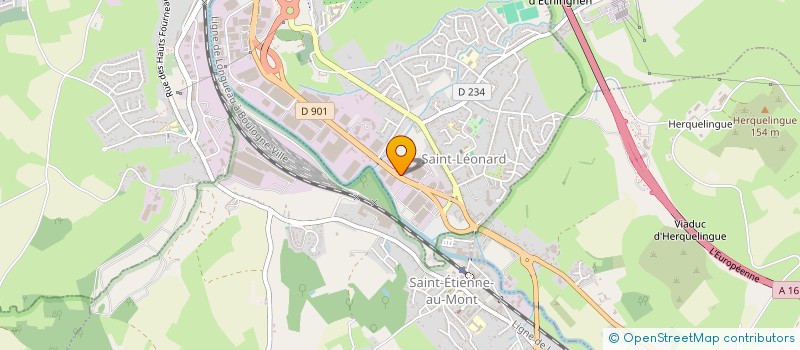 localisation de l'entreprise FRANCIS LEROY-CONTR AUDIT COMMISSARIAT à SAINT-LEONARD