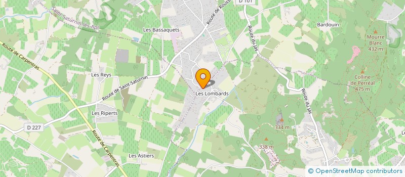 localisation de l'entreprise FRANCIS MAIRE ARBORISTE CONSEIL à GARGAS