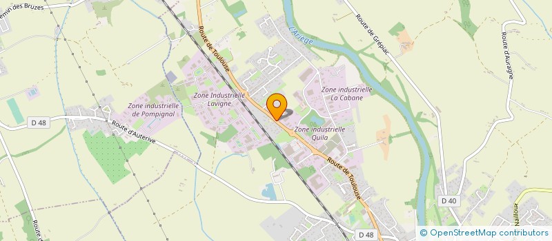 localisation de l'entreprise FRANCIS RAZES à AUTERIVE