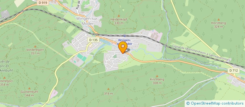 localisation de l'entreprise FRANCIS SCHEIDER  PETERSBACH