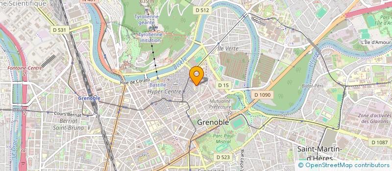 localisation de l'entreprise FRANCIS SIGUENZA ET HENRI SOLER CONSULTANTS à GRENOBLE