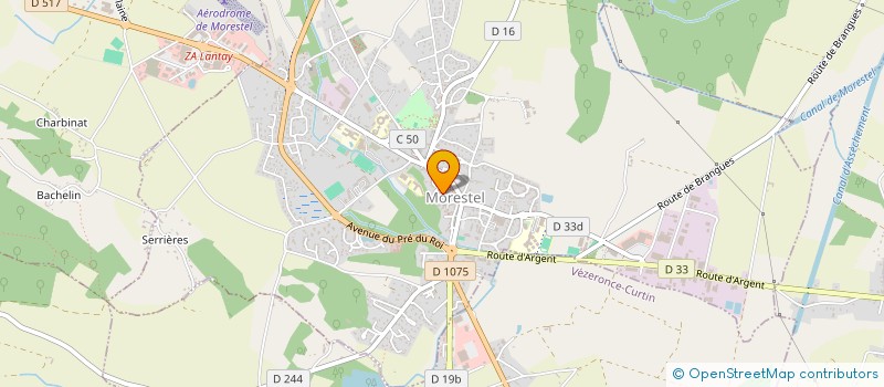 localisation de l'entreprise FRANCISCAINES IMMAC CONCEPTION à MORESTEL