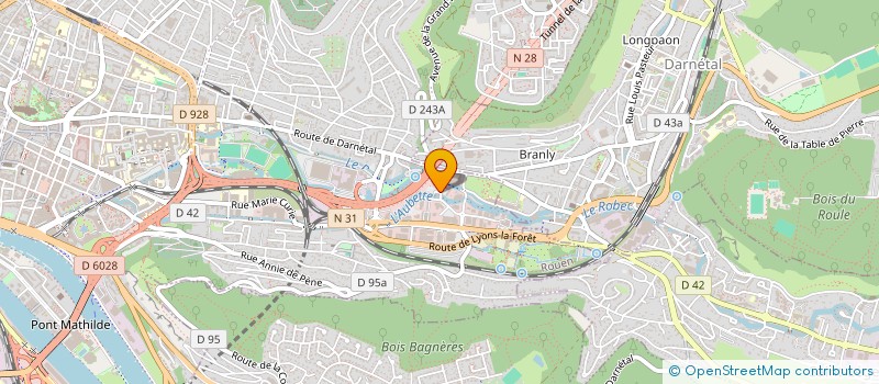 localisation de l'entreprise FRANCITY  SERQUEUX