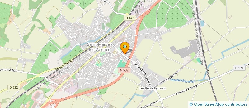 localisation de l'entreprise FRANCK à MONTELIER