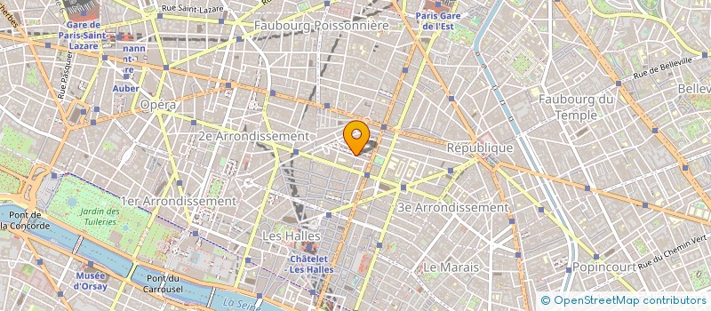 localisation de l'entreprise FRANCK AL à PARIS