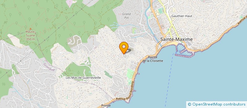 localisation de l'entreprise FRANCK ALCARAS MEDIA à SAINTE-MAXIME