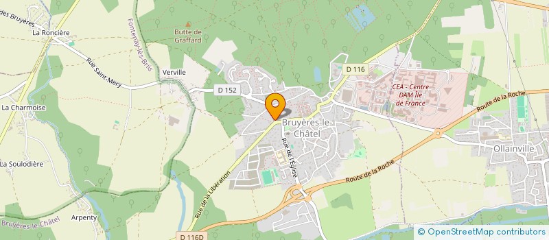 localisation de l'entreprise FRANCK ARNO  BRUYERES-LE-CHATEL