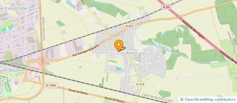 localisation de l'entreprise FRANCK BATRANCOURT RENOVATION  MONCEAU-LE-WAAST