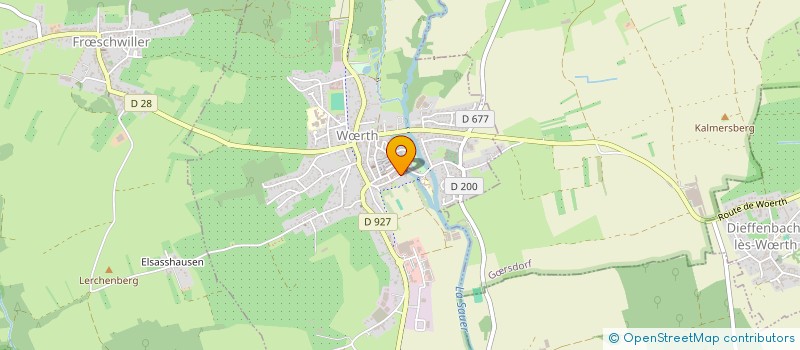 localisation de l'entreprise FRANCK BECKER CARRELAGE  WRTH