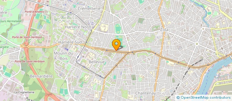 localisation de l'entreprise FRANCK CERDAN à NANTES