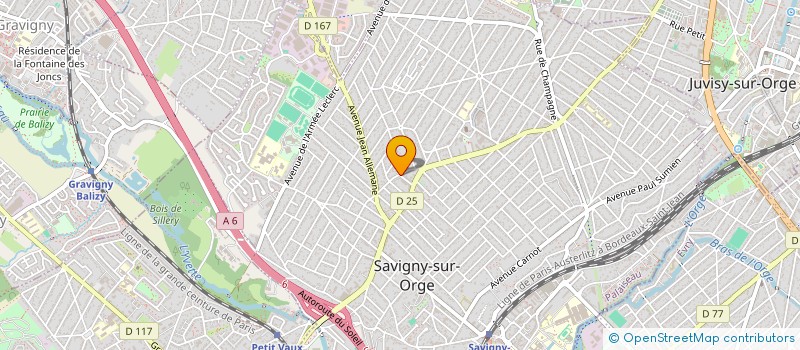 localisation de l'entreprise FRANCK DEPANNAGE à SAVIGNY-SUR-ORGE