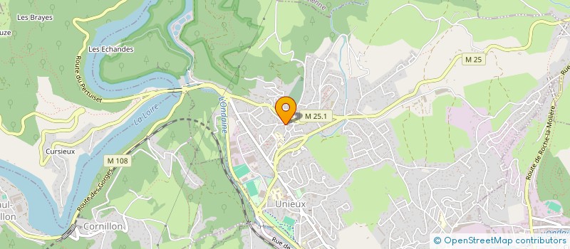 localisation de l'entreprise FRANCK'ELEC à SAINT-MAURICE-EN-GOURGOIS
