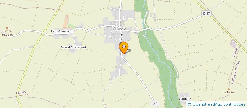 localisation de l'entreprise FRANCK ESPACES VERTS  CHASSY