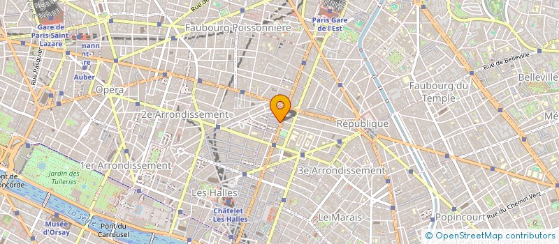 localisation de l'entreprise FRANCK ET PHILIPPE  PARIS