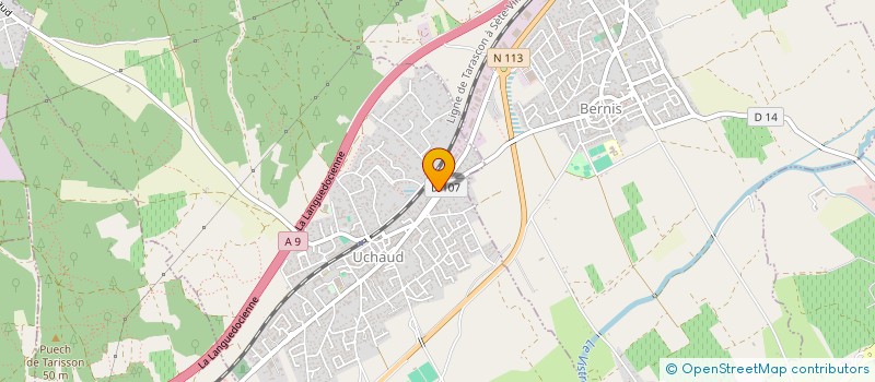 localisation de l'entreprise FRANCK ET VANESSA  UCHAUD