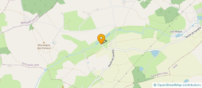 localisation de l'entreprise FRANCK FAISY BATIMENT  SURY-PRES-LERE