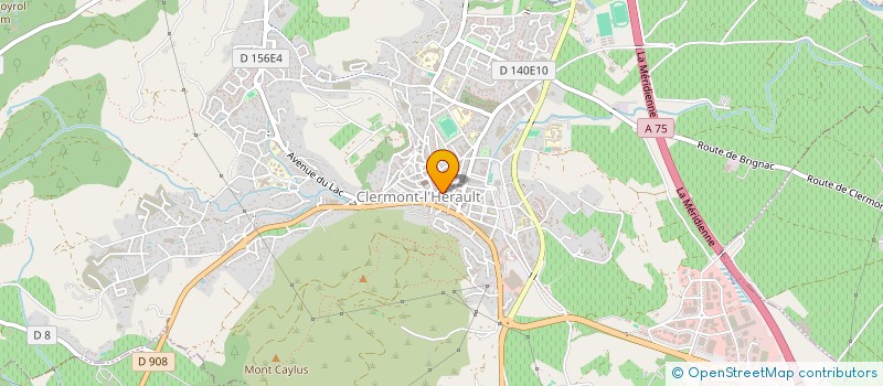 localisation de l'entreprise FRANCK HERISSON à CLERMONT-L'HERAULT