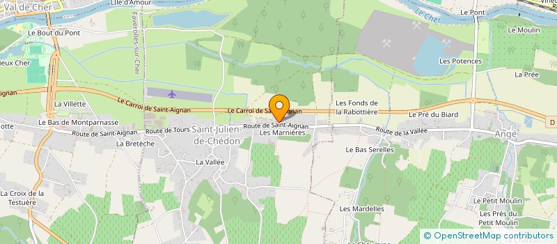 localisation de l'entreprise FRANCK IMMOBILIER  SAINT-JULIEN-DE-CHEDON