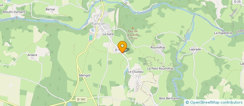 localisation de l'entreprise FRANCK INVESTISSEMENTS à RANCON