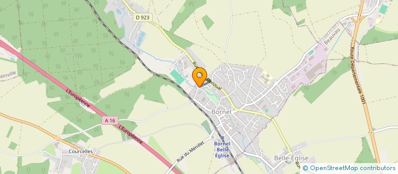 localisation de l'entreprise FRANCK & LEA  BORNEL