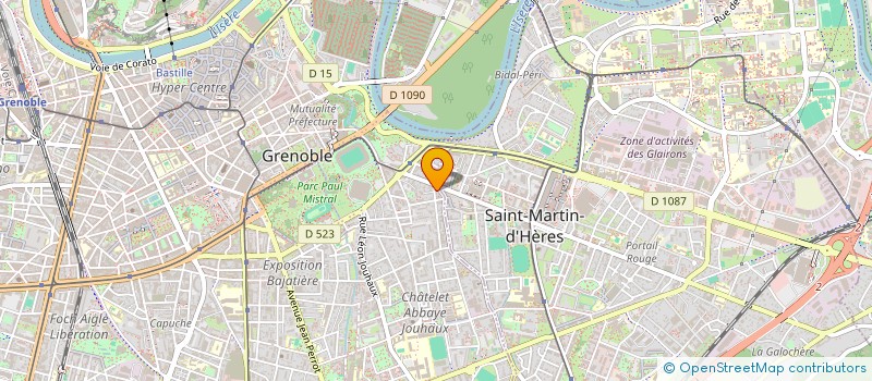 localisation de l'entreprise FRANCK LENFANT INDIVISION  GRENOBLE