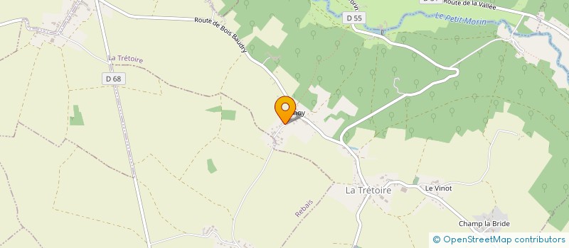 localisation de l'entreprise FRANCK LEVASSEUR AGENCEMENT  LA TRETOIRE