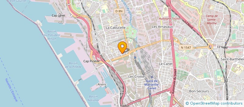 localisation de l'entreprise FRANCK MASCRET, STEPHANE FORNELLI, HENRI-PIERRE VERSINI HUISSIERS DE JUSTICE ASSOCIES STE TITULAIRE D' à MARSEILLE