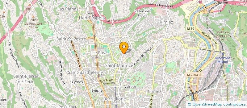 localisation de l'entreprise FRANCK MECA SERVICE à NICE
